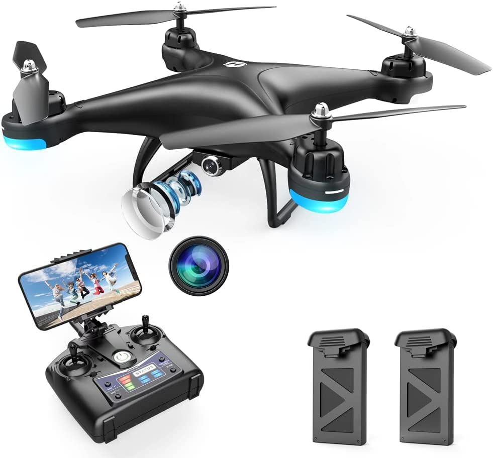 Holy Stone HS110D FPV RC Drone with 1080P HD Camera Live Video, 3D Flip RTF 2 Batteries