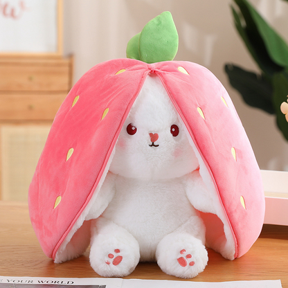 Cute Fruit into Bunny Plush Toy
