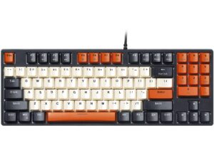 Mechanical Keyboard, Wired Compact PC Keyboard with Number