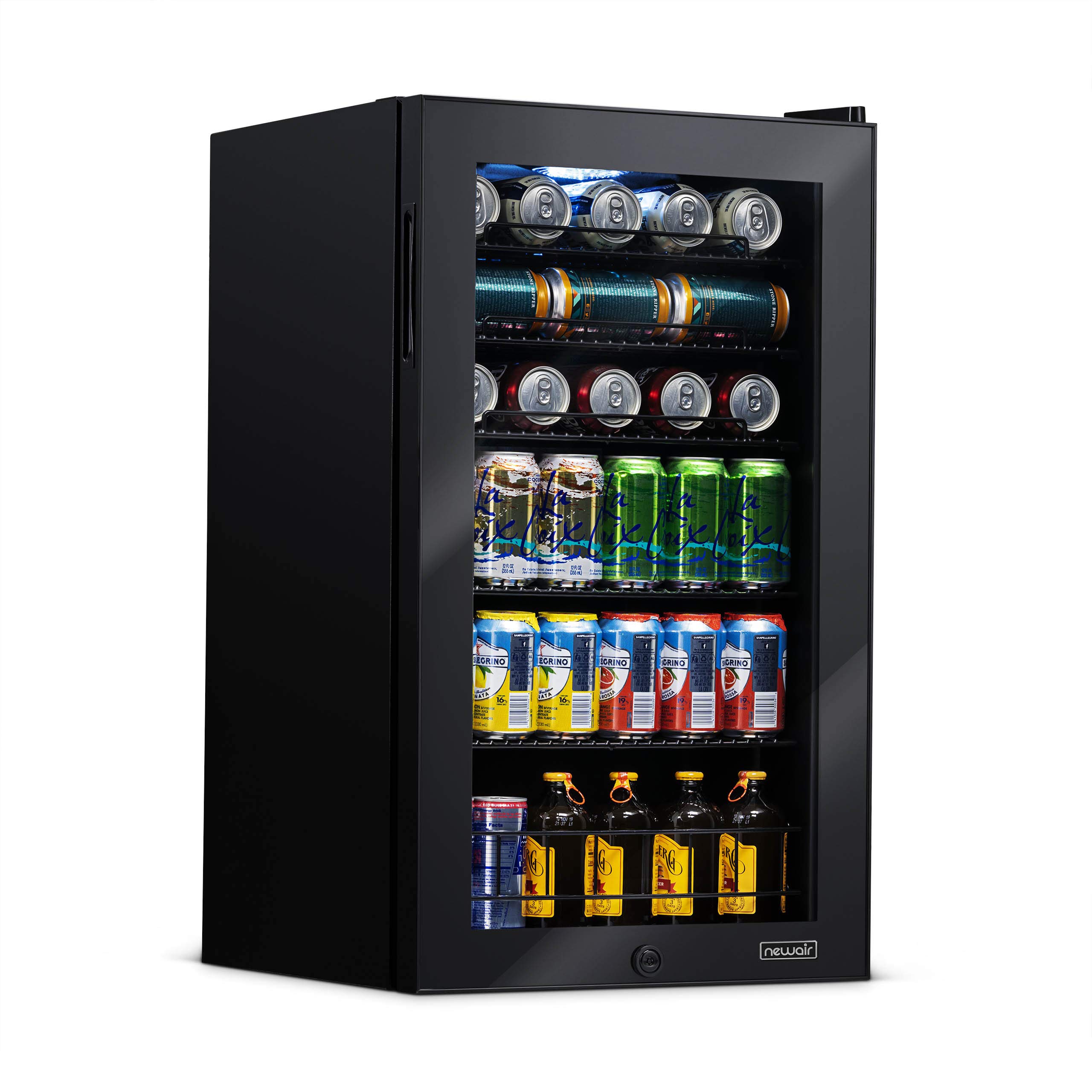 126 Cans Free Standing Beverage Refrigerator Cooler